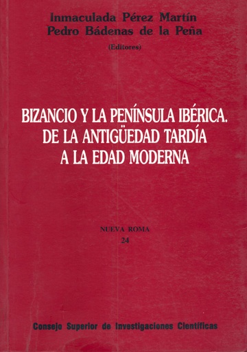 [11108] Bizancio y la Península Ibérica