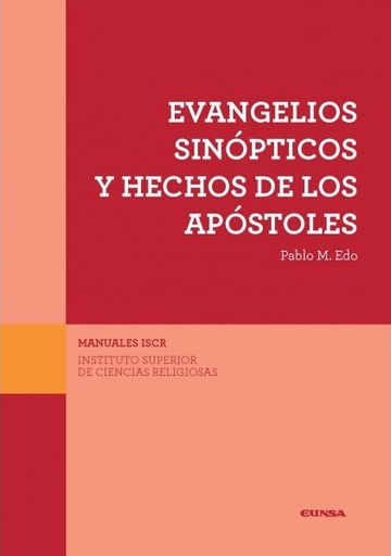 [9788431331610] Evangelios sinópticos y hechos de los apóstoles