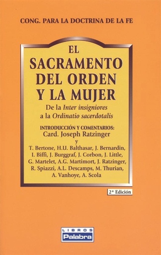 [9788482391793] El sacramento del orden y la mujer