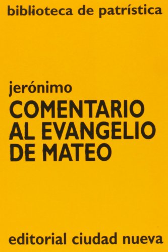 [9788489651593] Comentario al Evangelio de Mateo