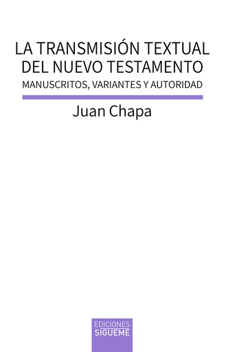 [9788430120802] La transmisión textual del Nuevo Testamento