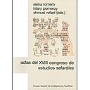 [12834] Actas del XVIII Congreso de Estudios Sefardíes