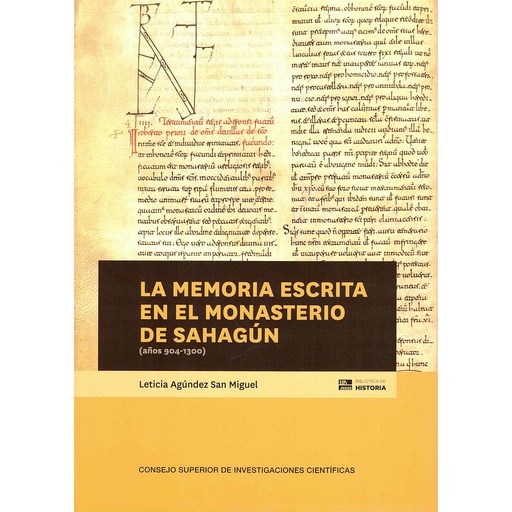 [13155] La memoria escrita en el monasterio de Sahagún (años 904-1300)