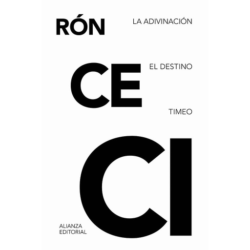 [9788411480963] La adivinación. El destino. Timeo