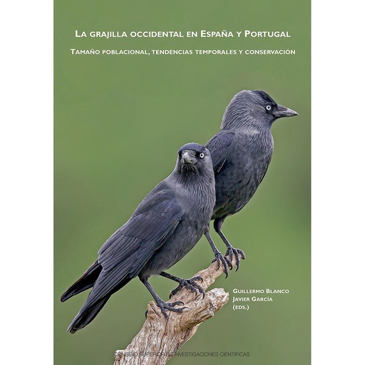 [14035] La grajilla occidental en España y Portugal : tamaño poblacional, tendencias temporales y conservación