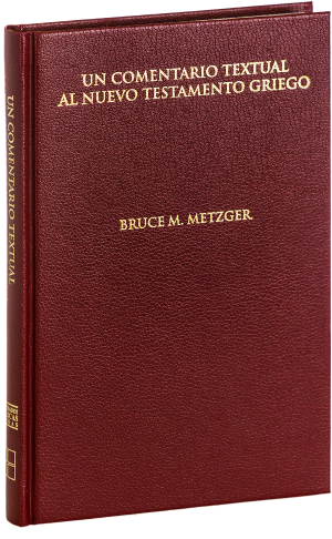 [9783438060143] Un comentario textual al Nuevo Testamento Griego