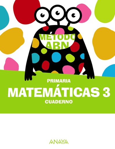 Matemáticas ABN 3. Cuaderno