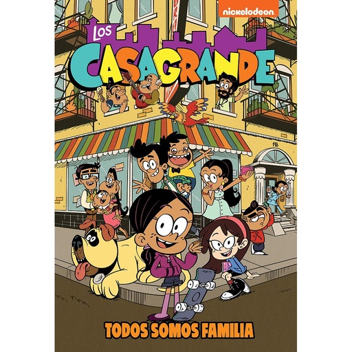 [9788448865702] Todos somos familia (Los Casagrande - Una Casa de Locos. Cómic 1)