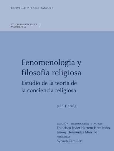 [9788416639977] Fenomenología y filosofía religiosa