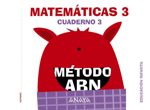 [9788469814352] Matemáticas ABN. Nivel 3. Cuaderno 3.