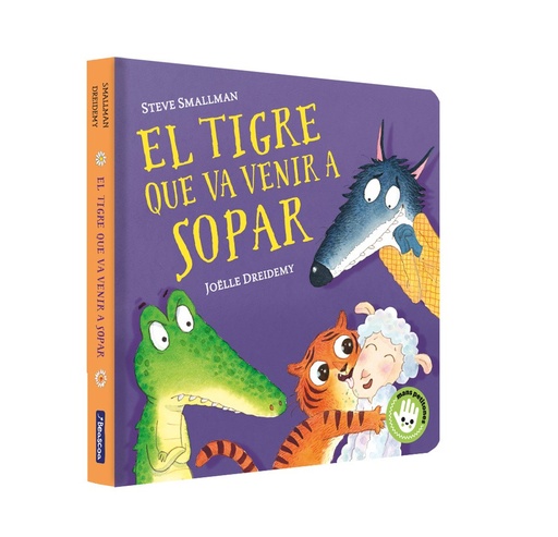 [9788448859657] El tigre que va venir a sopar (L'ovelleta que va venir a sopar. Llibre de cartró)