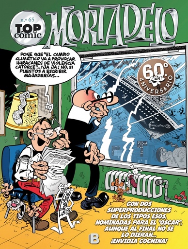 [9788466662796] ¡El capo se escapa! | El ansia de poder (Top Cómic Mortadelo 65)
