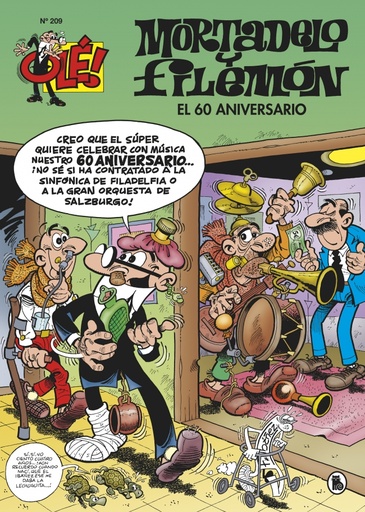 [9788402421661] Mortadelo y Filemón. El 60 aniversario (Olé! Mortadelo 209)