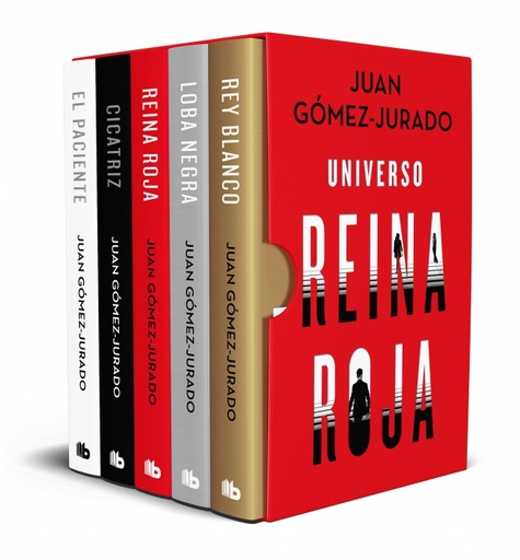 [9788413145044] Universo Reina roja (estuche con: Reina roja | Loba negra | Rey blanco | Cicatriz | El paciente)