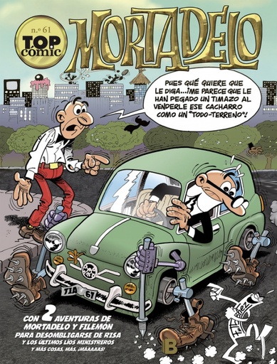 [9788466659895] El brujo | El huerto siniestro (Top Cómic Mortadelo 61)