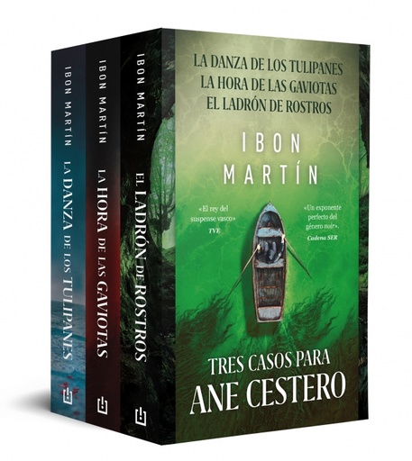 Tres casos para Ane Cestero (pack con: La danza de los tulipanes | La hora de las gaviotas | El ladrón de rostros) (Inspectora Ane Cestero)