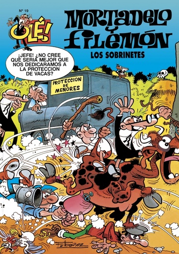 [9788402425775] Mortadelo y Filemón. Los sobrinetes (Olé! Mortadelo 19)