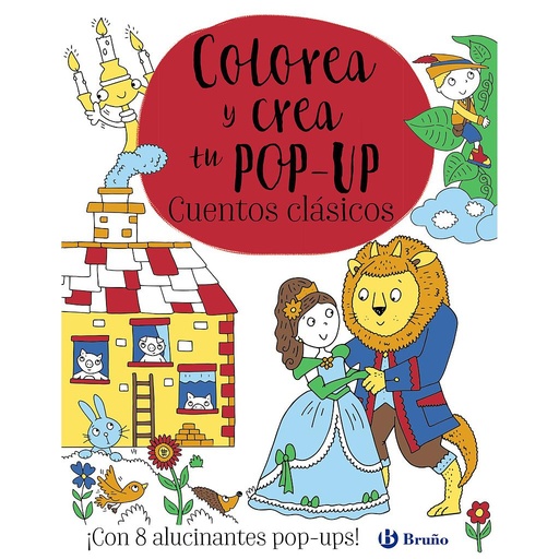 [9788469665671] Colorea y crea tu pop-up. Cuentos clásicos