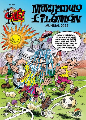 [9788402428851] Mortadelo y Filemón. Mundial 2022 (Olé! Mortadelo 220)