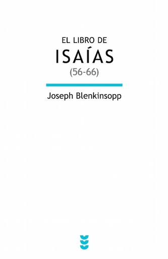 [9788430118939] El libro de Isaías (56-66)