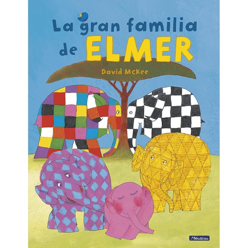 [9788448855369] Elmer. Un cuento - La gran familia de Elmer