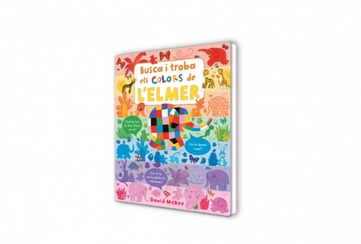 [9788448857349] L'Elmer. Llibre de cartró - Busca i troba els colors de l'Elmer