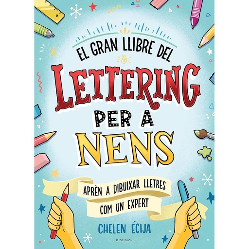 [9788419378224] El gran llibre del lettering per a nens