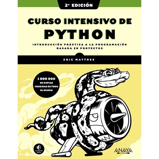 [9788441543348] Curso intensivo de Python, 2ª edición
