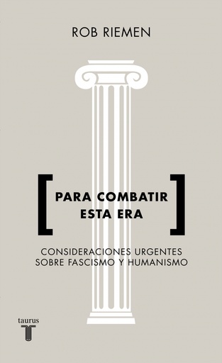 [9788430619238] Para combatir esta era