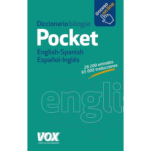 [9788499742090] Diccionario Pocket English-Spanish / Español-Inglés