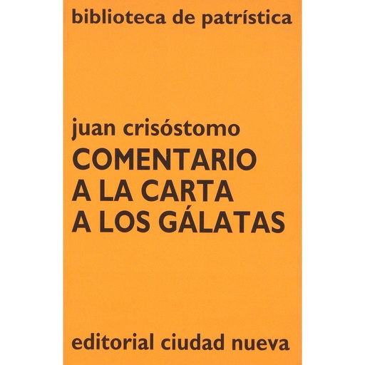 [9788489651142] Comentario a la carta a los Gálatas