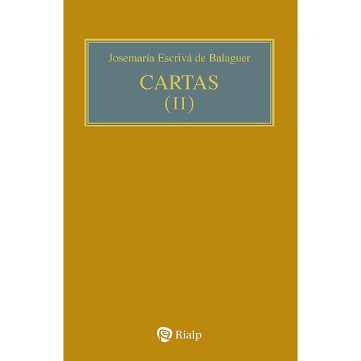 [9788432161773] Cartas II (bolsillo, rústica)