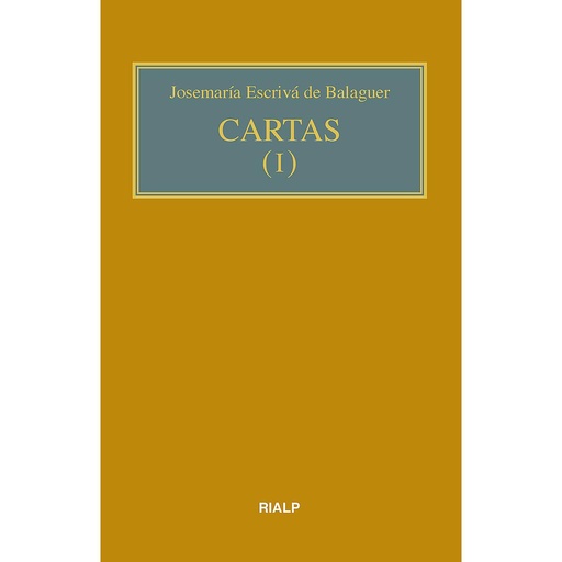 [9788432153112] Cartas I (bolsillo, rústica)