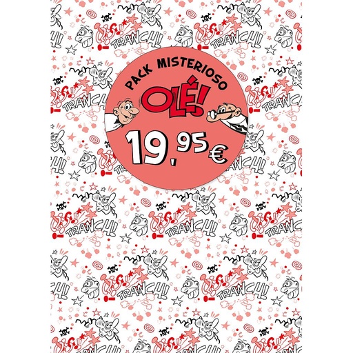 [9788402430151] Pack misterioso Olé! rojo (Olé! Mortadelo)