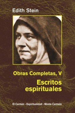 [9788472399068] Edith Stein Obras Completas tomo V