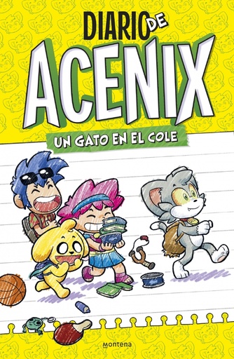 [9788419501776] Diario de Acenix. Un gato en el cole (Diario de Acenix 1)