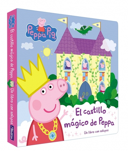 [9788448863128] Peppa Pig. Libro de cartón con solapas - El castillo mágico de Peppa