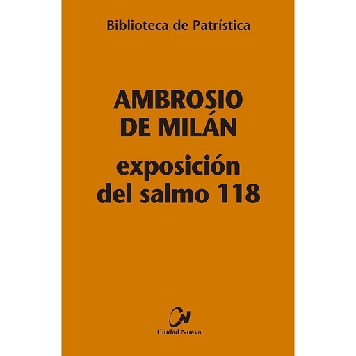 [9788497154802] Exposición del Salmo 118