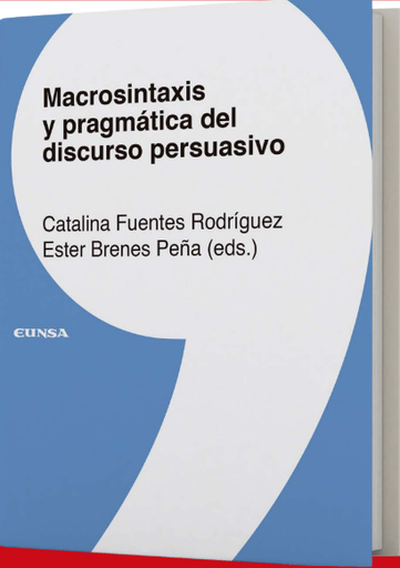 [9788431338930] Macrosintaxis y pragmática del  discurso persuasivo