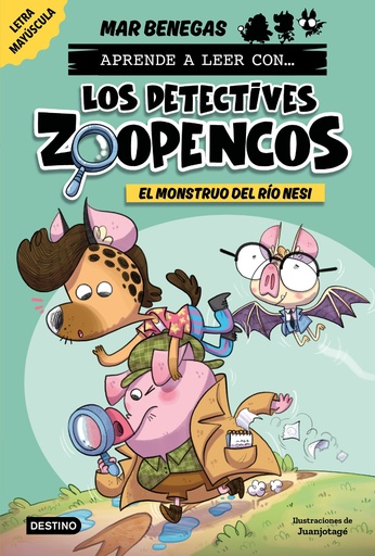 [9788408278450] Aprende a leer con... ¡Los Detectives Zoopencos! 1. El monstruo del río Nesi