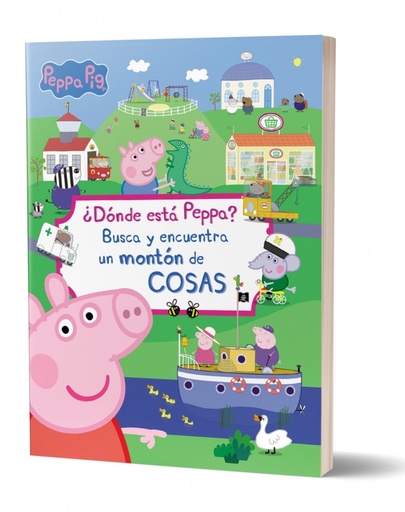 [9788448843465] Peppa Pig. Libro juguete - ¡Juega al escondite!