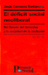 [9788429312775] Déficit social neoliberal, El