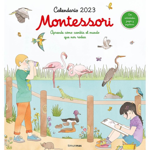 [9788408261025] Calendario Montessori 2023