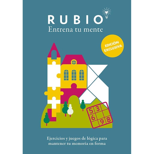 [9788425362668] Ejercicios y juegos de lógica para mantener tu memoria en forma (edición exclusiva) (Rubio. Entrena tu mente)