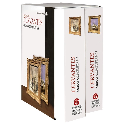 [9788437635330] Estuche Obras completas Cervantes Vols. I y II