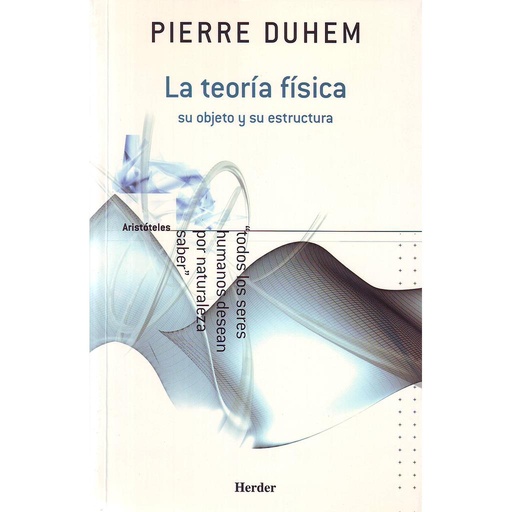 [9788425423055] La teoría física