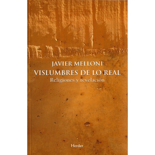 [9788425425301] Vislumbres de lo real