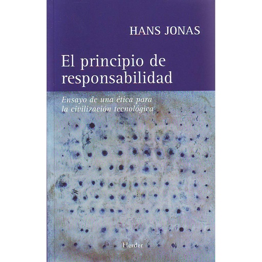 [9788425419010] El principio de responsabilidad
