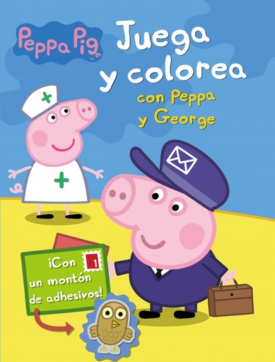 [9788401906763] Peppa Pig. Cuaderno de actividades - Juega y colorea con Peppa y George
