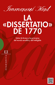 [9788490550731] La «Dissertatio» de 1770